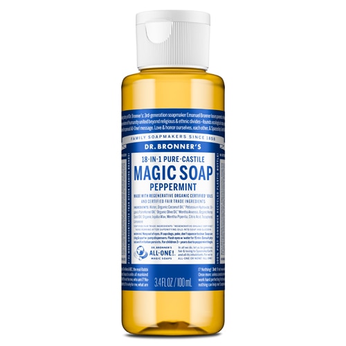 Dr. Bronner's 18-In-1 Pure-Castile Magic Soap Peppermint