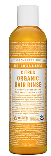 Dr. Bronner's Organic Hair Rinse Citrus