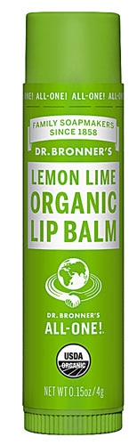 Dr. Bronner's Organic Lip Balm Lemon Lime