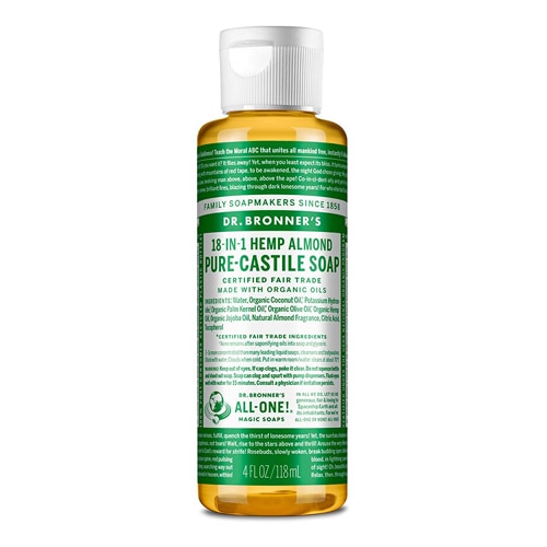 Dr. Bronner's Organic Pure-Castile Liquid Soap Hemp Almond