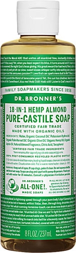 Dr. Bronner's Organic Pure-Castile Liquid Soap Hemp Almond