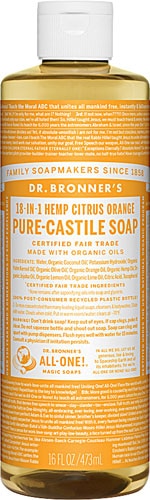 Dr. Bronner's Organic Pure-Castile Liquid Soap Hemp Citrus