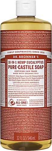 Dr. Bronner's Organic Pure-Castile Liquid Soap Hemp Eucalyptus