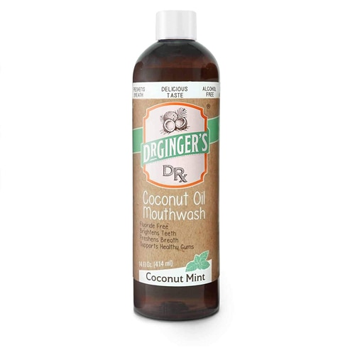 Dr. Ginger's Coconut Oil Mouthwash Coconut Mint