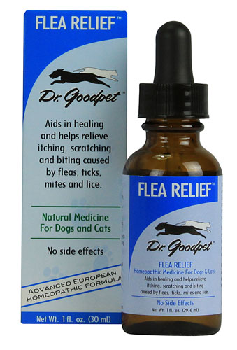 Dr. Goodpet Dog & Cat Flea Relief Homeopathic Itch Relief Medicine Drops