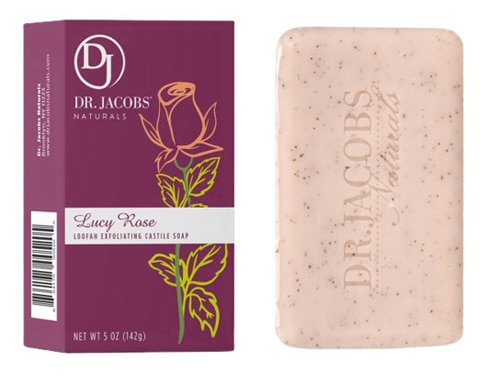 Dr. Jacobs Naturals Loofah Exfoliating Castile Bar Soap Lucy Rose