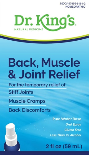 Dr. King's Natural King Bio Back Muscle & Joint Relief™ Taste Free