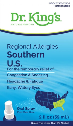 Dr. King's Natural King Bio Regional Allergies Southern U.S.™