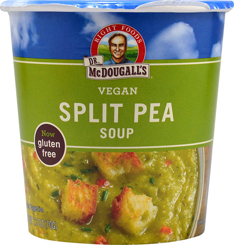 Dr. McDougall's Big Cup Vegan Soup Split Pea