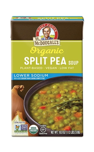 Dr. McDougall's Gluten Free Organic Soup Split Pea