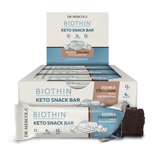 Dr. Mercola Biothin Double Chocolate Bars