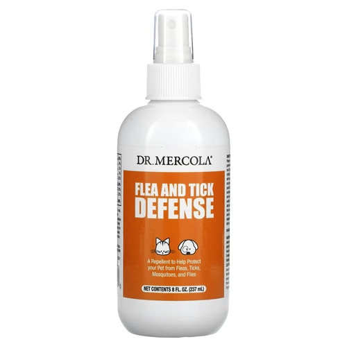 Dr. Mercola Flea and Tick Defense Spray Repellent for Cats & Dogs