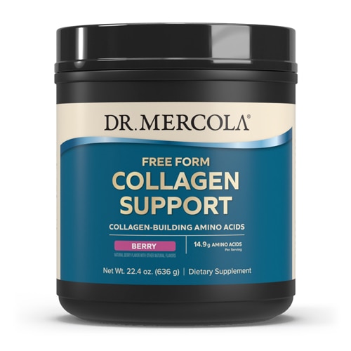 Dr. Mercola Free Form Collagen Support Berry