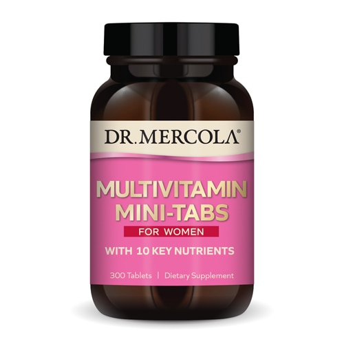 Dr. Mercola Multivitamin Mini-Tabs For Women