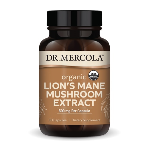 Dr. Mercola Organic Lion's Mane Mushroom Extract