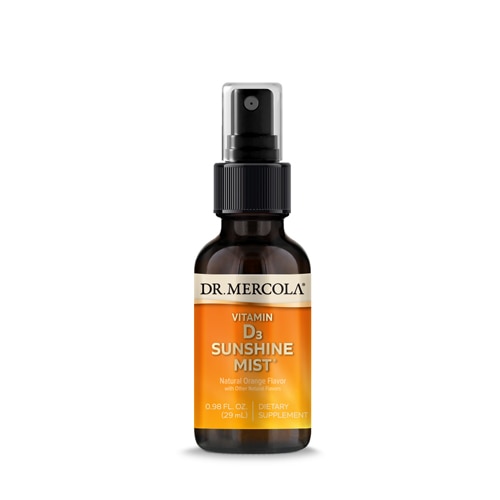 Dr. Mercola Sunshine Mist™ Vitamin D Natural Orange