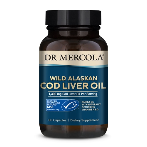 Dr. Mercola Wild Alaskan Cod Liver Oil