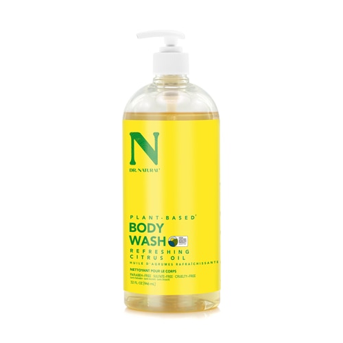 Dr. Natural Body Wash Plant-Based Refreshing Citrus Oil