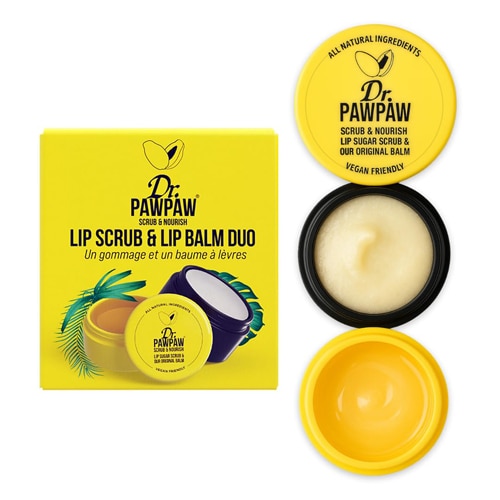 Dr. PawPaw Lip Scrub and Lip Balm Duo