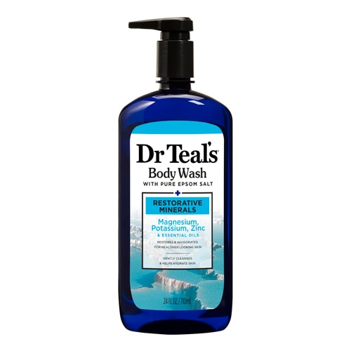 Dr Teal's Body Wash with Pure Epsom Salt - Restorative Minerals