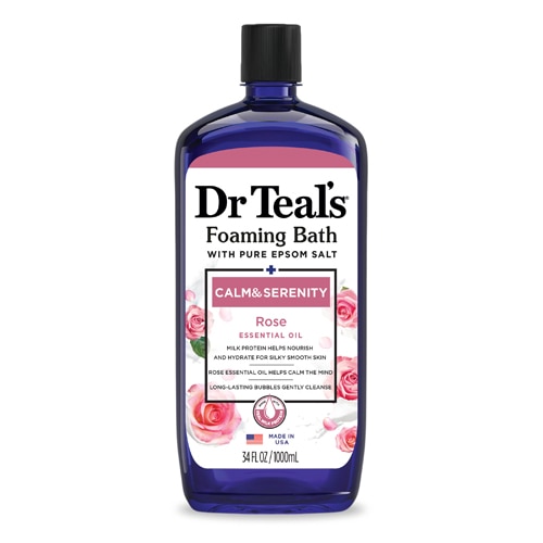 Dr Teal's Milk and Rose Foaming Bath