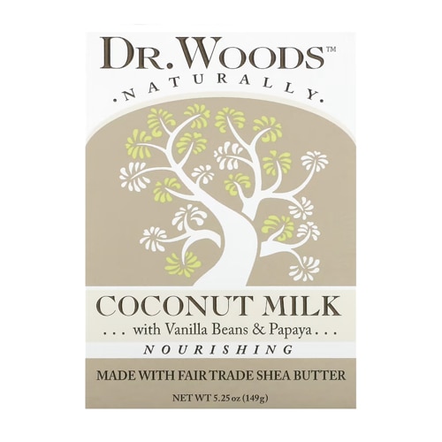 Dr. Woods Naturally Bar Soap Nourishing Coconut Milk