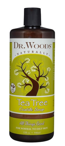 Dr. Woods Naturally Castile Soap Tea Tree