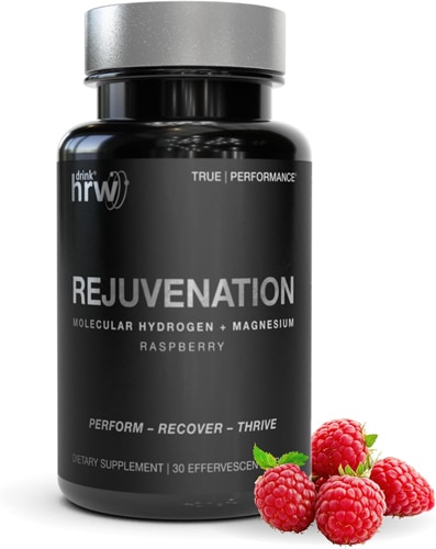 Drink HRW Rejuvenation Sport- Molecular Hydrogen - Informed Sport Certified Raspberry