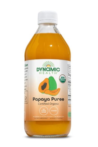 Dynamic Health Certified Organic Papaya Puree