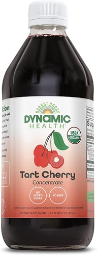 Dynamic Health Certified Organic Tart Cherry 100% Juice Concentrate Unsweetened