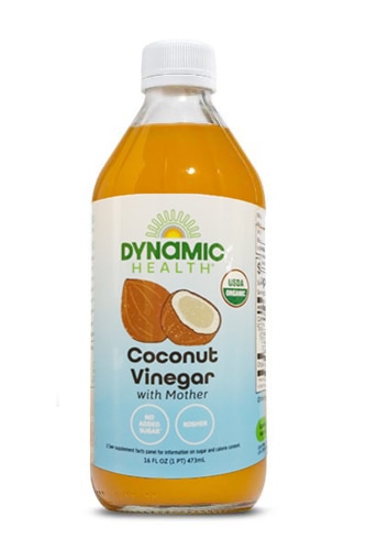 Dynamic Health Organic Coconut Vinegar with Mother