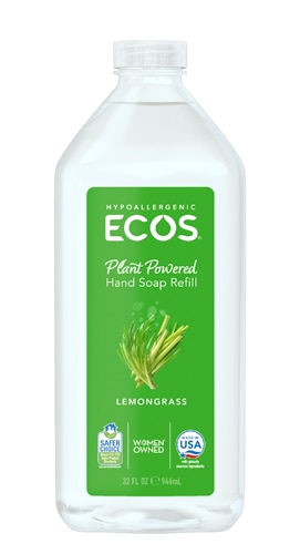 ECOS Plant Powered Hand Soap Refill Lemongrass