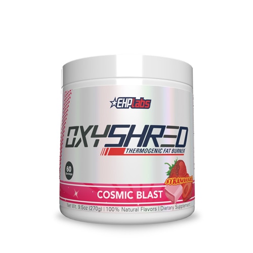 EHPLabs Oxyshred Preworkout Powder - Energy Drink & Fat Burner Cosmic Blast