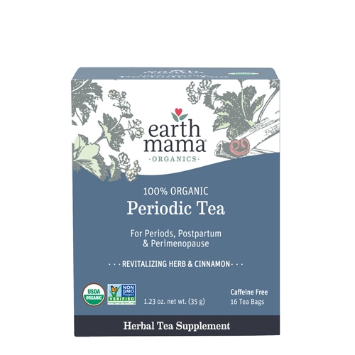 Earth Mama 100% Organic Periodic Tea - Caffeine Free