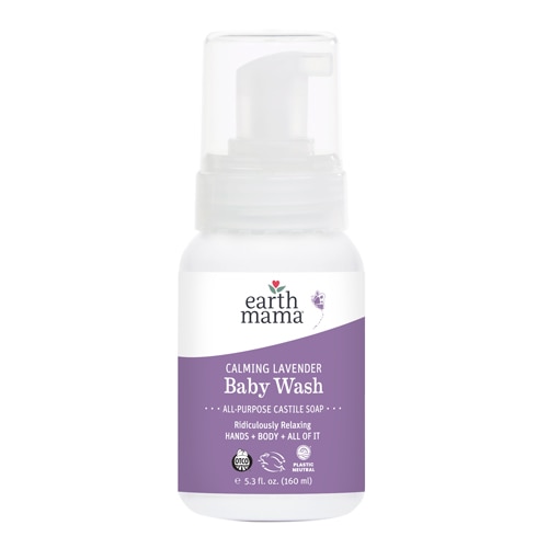 Earth Mama Castile Baby Wash Calming Lavender