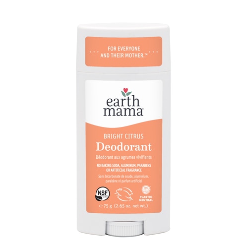 Earth Mama Deodorant - Bright Citrus