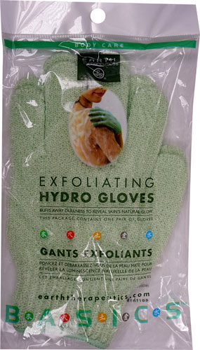 Earth Therapeutics Exfoliating Hydro Gloves Assorted Colors