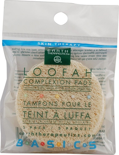 Earth Therapeutics Loofah Complexion Pads