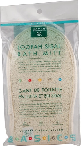 Earth Therapeutics Loofah Sisal Bath Mitt