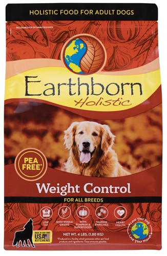 Earthborn Holistic Weight Control Dry Dog Food Chicken Meal Grain Free