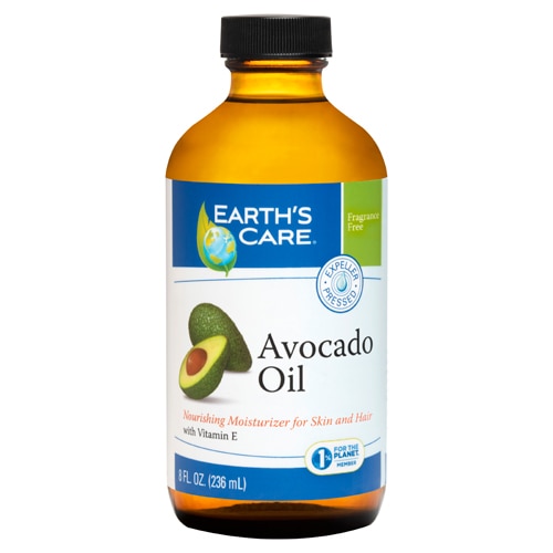 Earth's Care 100% Natural Avocado Oil with Vitamin E