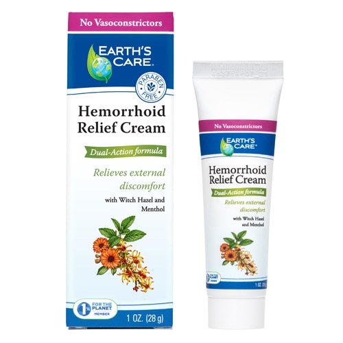 Earth's Care Hemorrhoid Relief Cream