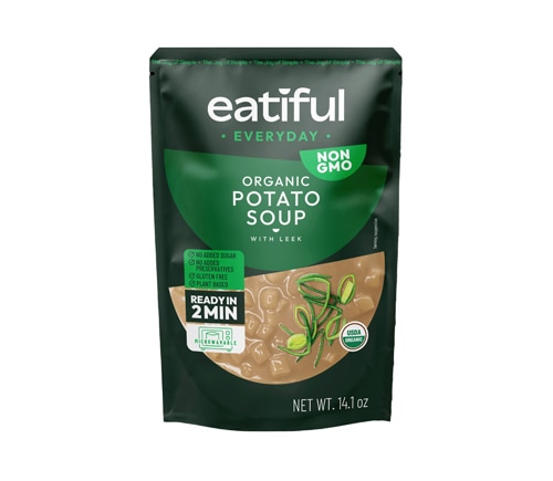 Eatiful Everyday Organic Non-GMO Vegan Soup Potato with Leek