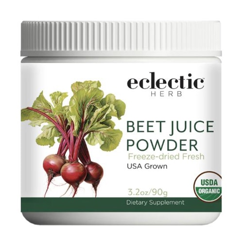 Eclectic Institute Freeze Dried Fresh Beet Juice Powder