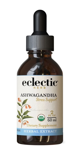 Eclectic Institute Organic Ashwagandha Herbal Extract