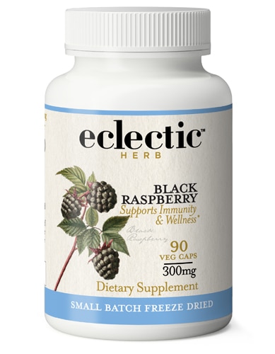 Eclectic Institute Raw Fresh Freeze-Dried Black Raspberry Dietary Supplement