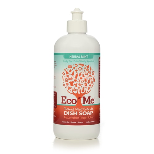 Eco-Me Dish Soap Septic Safe Herbal Mint