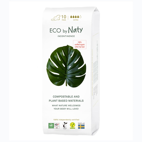 Eco by Naty Compostable Incontinence Pads Extra Absorbency