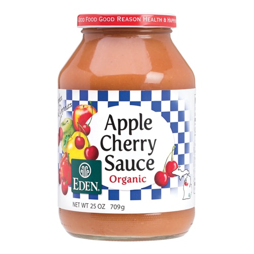 Eden Foods Organic Apple Cherry Sauce