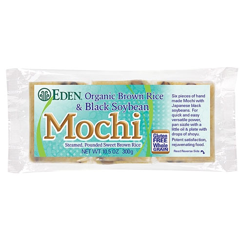 Eden Foods Organic Brown Rice & Black Soybean Mochi